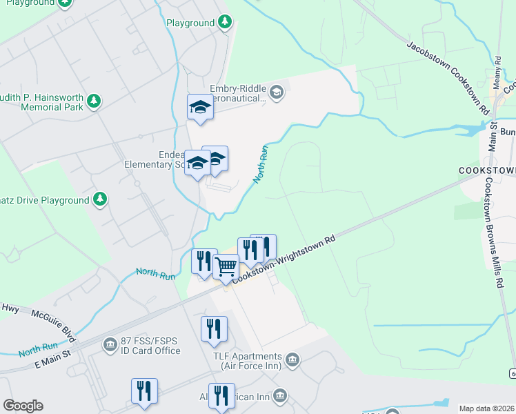 map of restaurants, bars, coffee shops, grocery stores, and more near 7 Laburnum Close in Cookstown