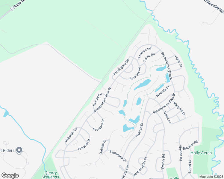 map of restaurants, bars, coffee shops, grocery stores, and more near 13 Modena Court in Manchester Township