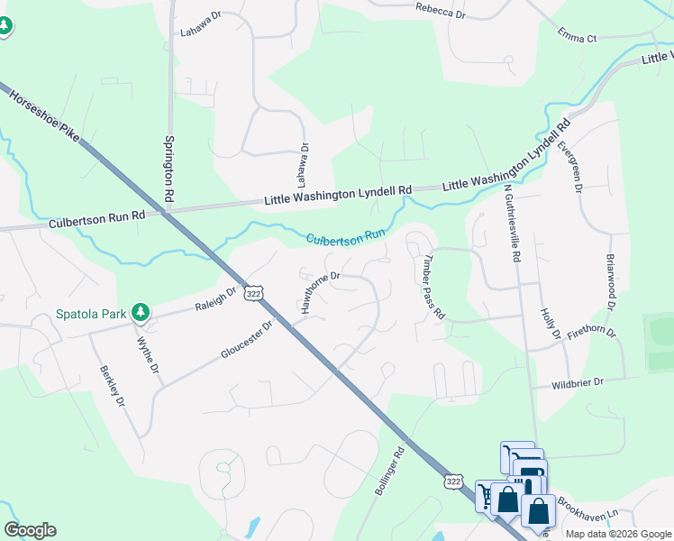 map of restaurants, bars, coffee shops, grocery stores, and more near 131 Lambeth Court in Downingtown
