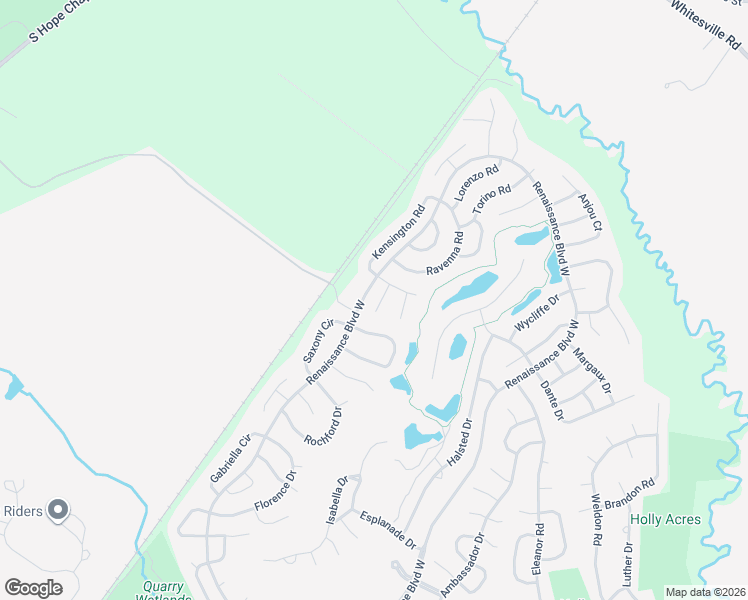 map of restaurants, bars, coffee shops, grocery stores, and more near 13 Modena Court in Manchester Township