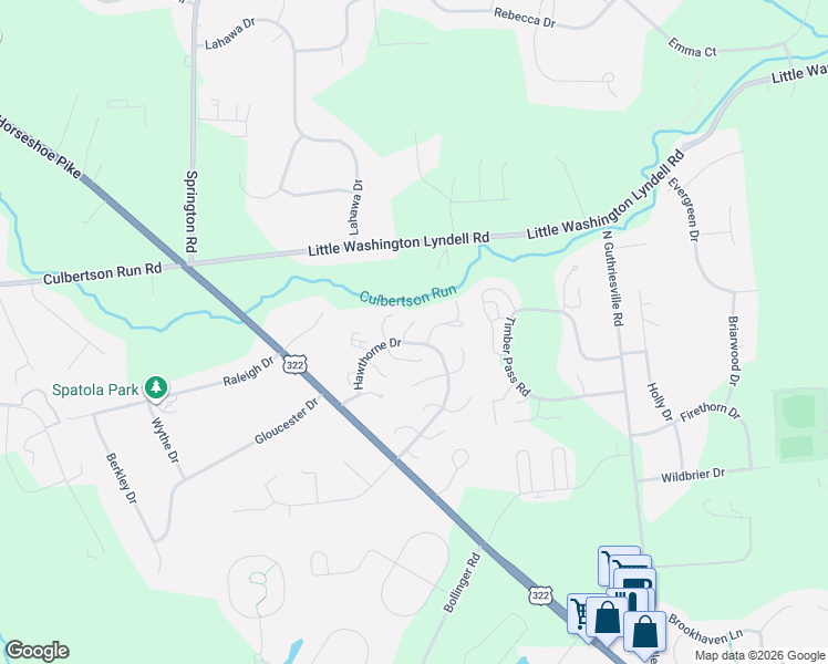 map of restaurants, bars, coffee shops, grocery stores, and more near 131 Lambeth Court in Downingtown