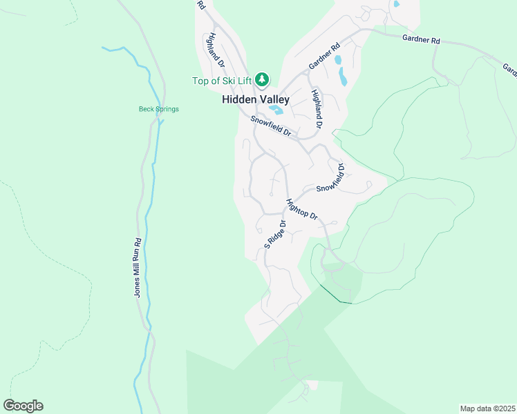 map of restaurants, bars, coffee shops, grocery stores, and more near 1872 Eagles Ridge Way in Hidden Valley