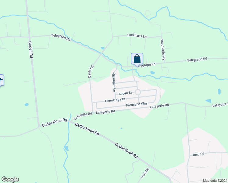 map of restaurants, bars, coffee shops, grocery stores, and more near 123 Stillwagon Lane in Coatesville