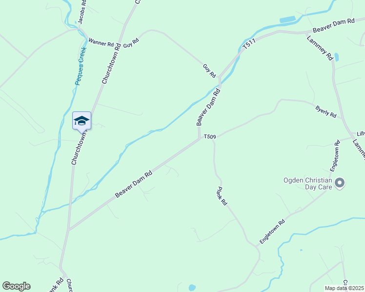 map of restaurants, bars, coffee shops, grocery stores, and more near 6225 Beaver Dam Road in Narvon