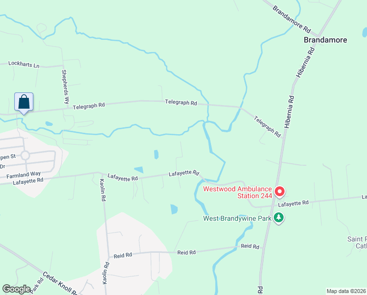 map of restaurants, bars, coffee shops, grocery stores, and more near 275 Lafayette Road in Coatesville