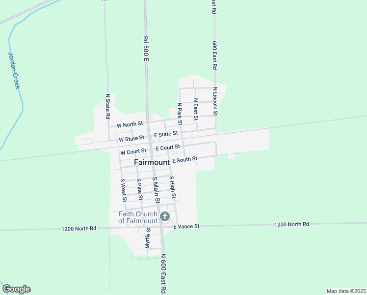 map of restaurants, bars, coffee shops, grocery stores, and more near South Park Street in Fairmount