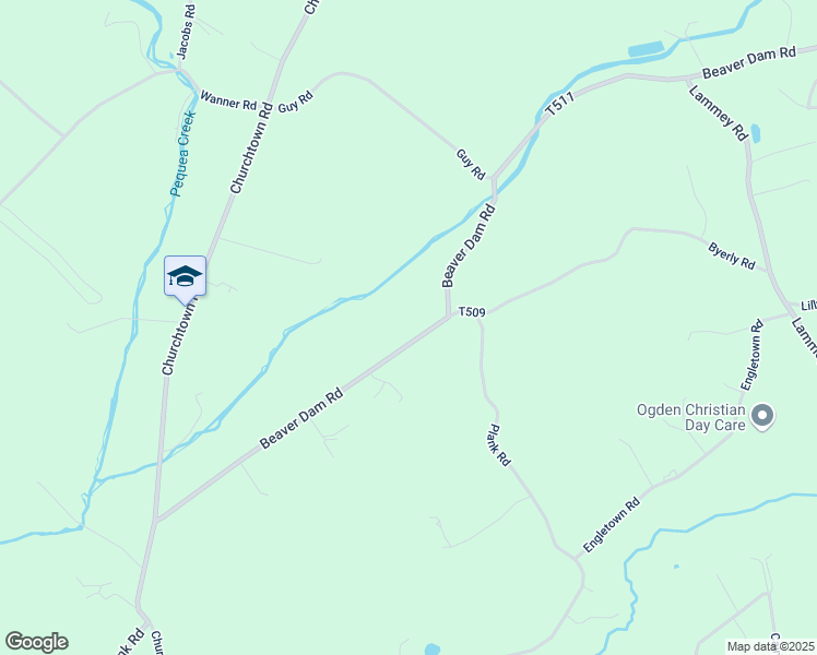 map of restaurants, bars, coffee shops, grocery stores, and more near 6225 Beaver Dam Road in Narvon