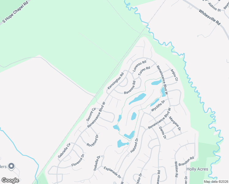 map of restaurants, bars, coffee shops, grocery stores, and more near 1 Ravenna Road in Manchester Township