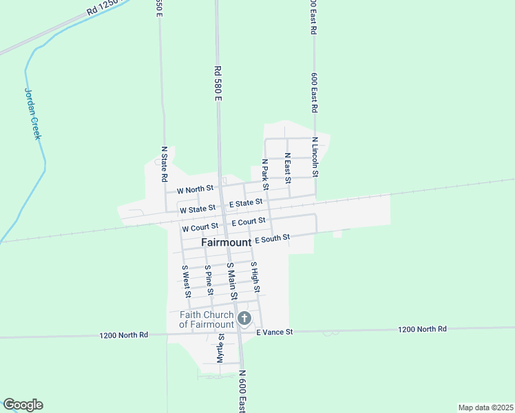 map of restaurants, bars, coffee shops, grocery stores, and more near South Park Street in Fairmount