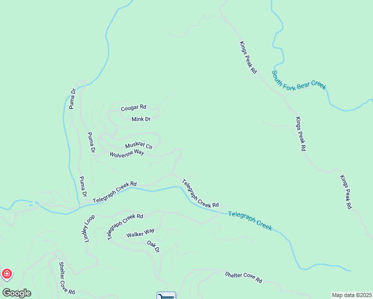 map of restaurants, bars, coffee shops, grocery stores, and more near 21 Lee Court in Whitethorn