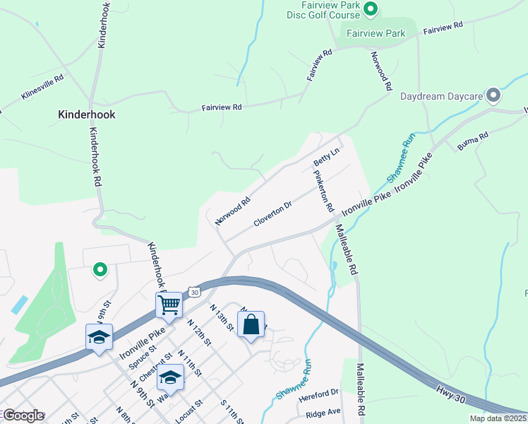 map of restaurants, bars, coffee shops, grocery stores, and more near 1995 Cloverton Drive in Columbia