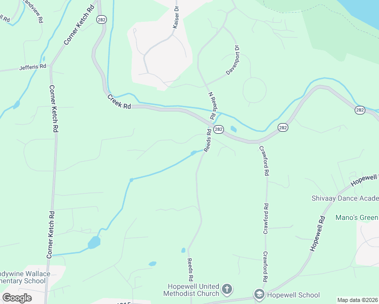 map of restaurants, bars, coffee shops, grocery stores, and more near 580 North Reeds Road in Downingtown