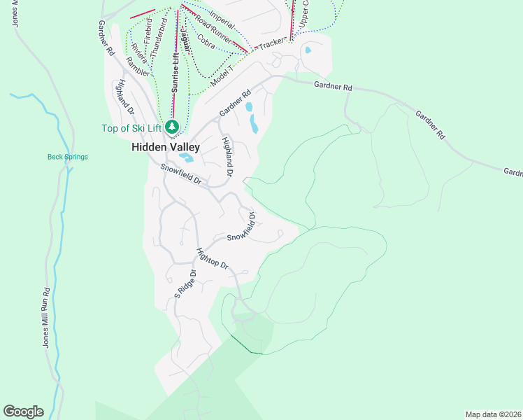map of restaurants, bars, coffee shops, grocery stores, and more near 1567 Snowfield Place in Hidden Valley