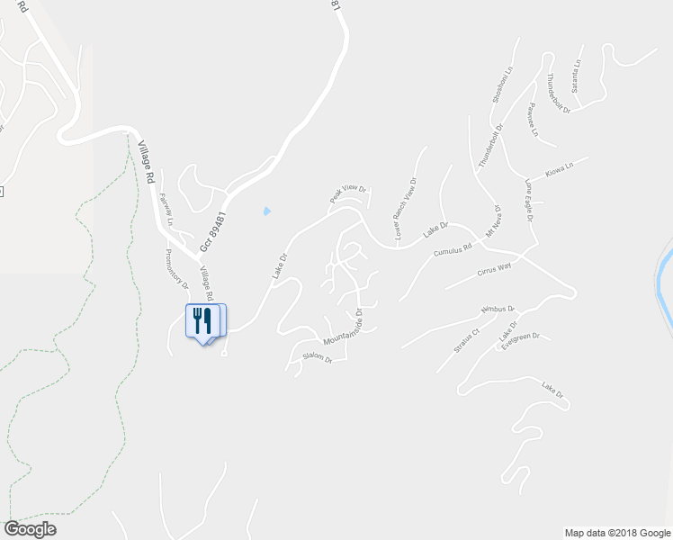 map of restaurants, bars, coffee shops, grocery stores, and more near 104 North Star Trail in Granby