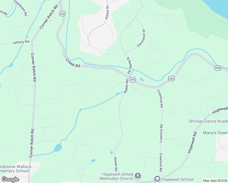 map of restaurants, bars, coffee shops, grocery stores, and more near 580 North Reeds Road in Downingtown