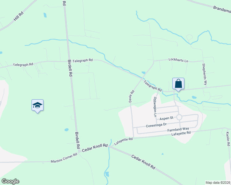 map of restaurants, bars, coffee shops, grocery stores, and more near 149 Davis Road in Coatesville