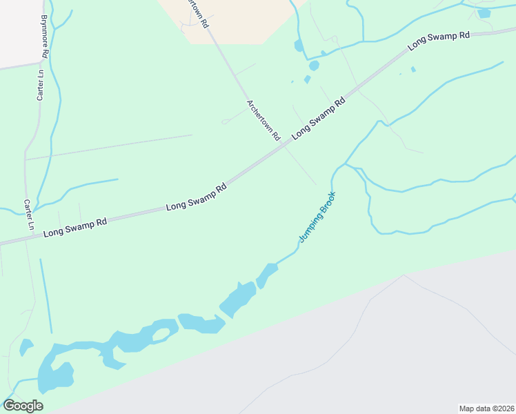 map of restaurants, bars, coffee shops, grocery stores, and more near 196 Long Swamp Road in Plumsted Township