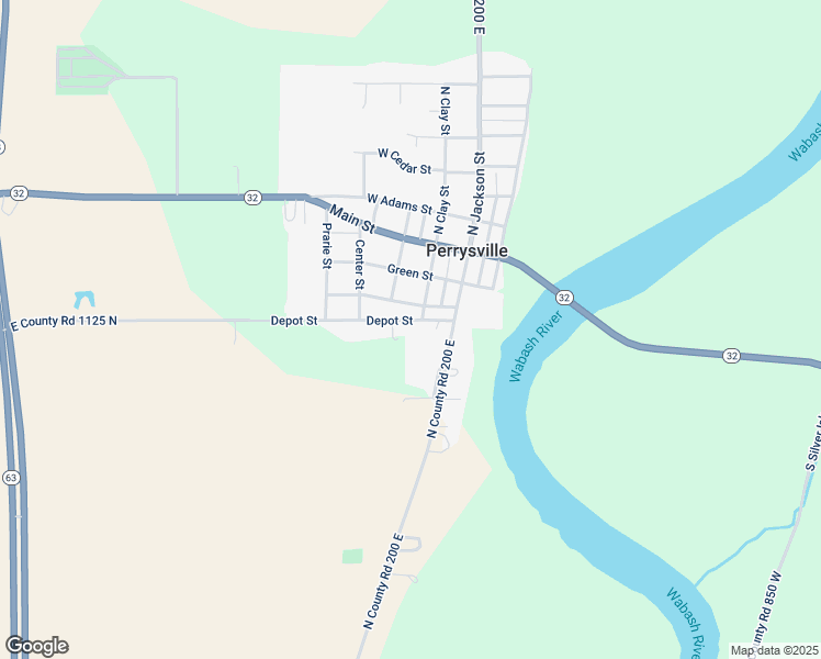 map of restaurants, bars, coffee shops, grocery stores, and more near 133 West Depot Street in Perrysville