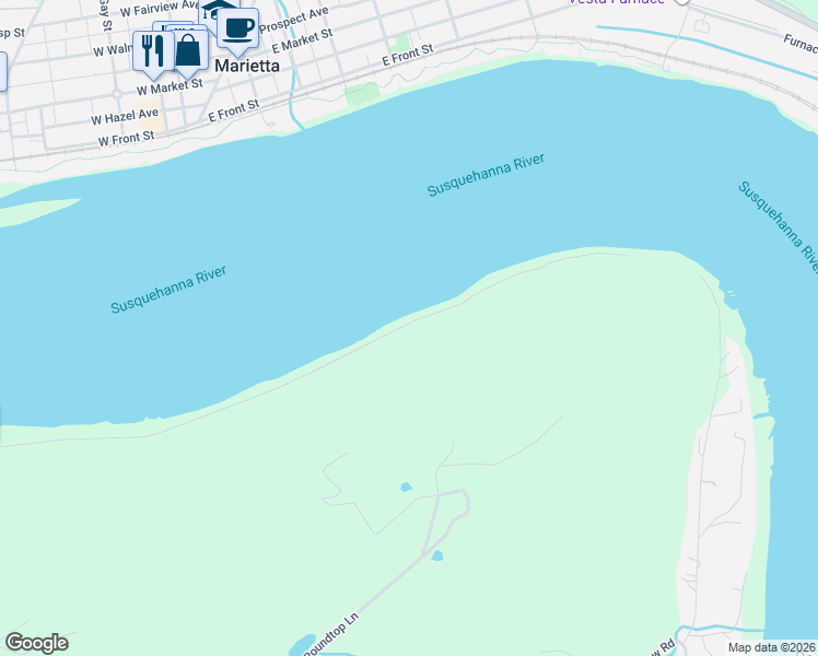 map of restaurants, bars, coffee shops, grocery stores, and more near 6690 River Drive in Wrightsville