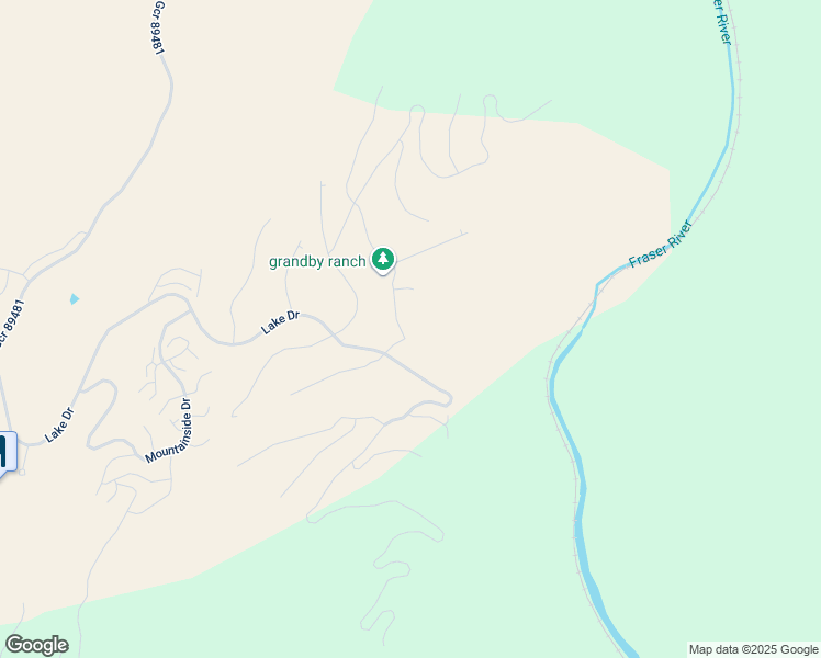 map of restaurants, bars, coffee shops, grocery stores, and more near 580 Talon Way in Granby