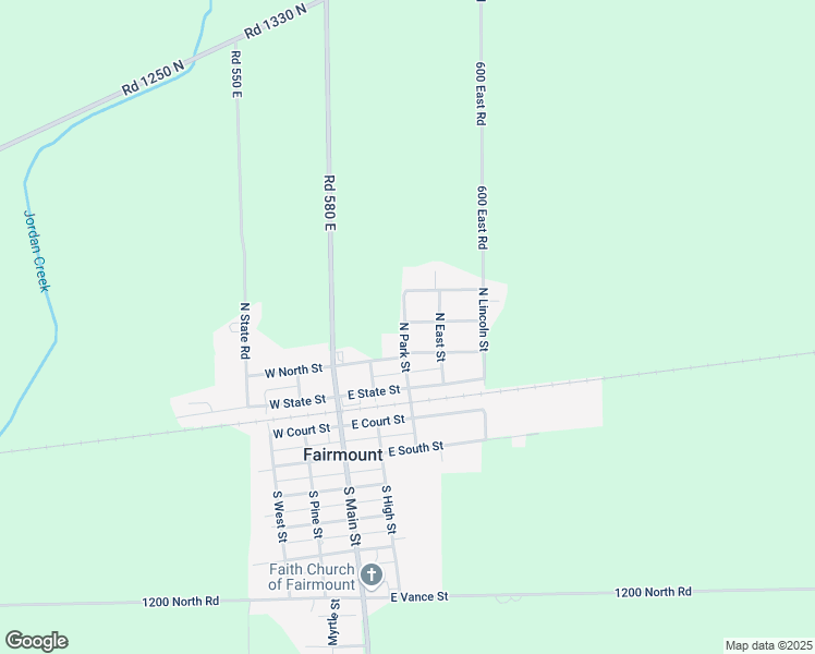 map of restaurants, bars, coffee shops, grocery stores, and more near 300-310 North Park Street in Fairmount