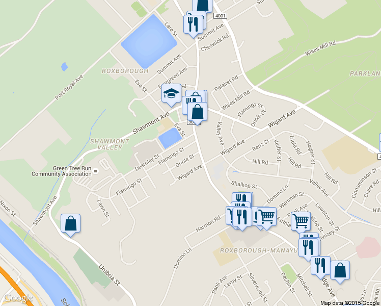 map of restaurants, bars, coffee shops, grocery stores, and more near 482 Oriole Street in Philadelphia