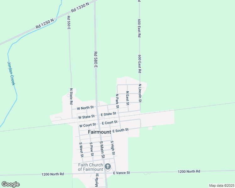 map of restaurants, bars, coffee shops, grocery stores, and more near 300 North Park Street in Fairmount