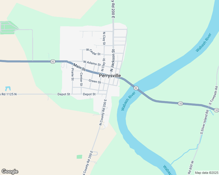 map of restaurants, bars, coffee shops, grocery stores, and more near 246 South Jackson Street in Perrysville