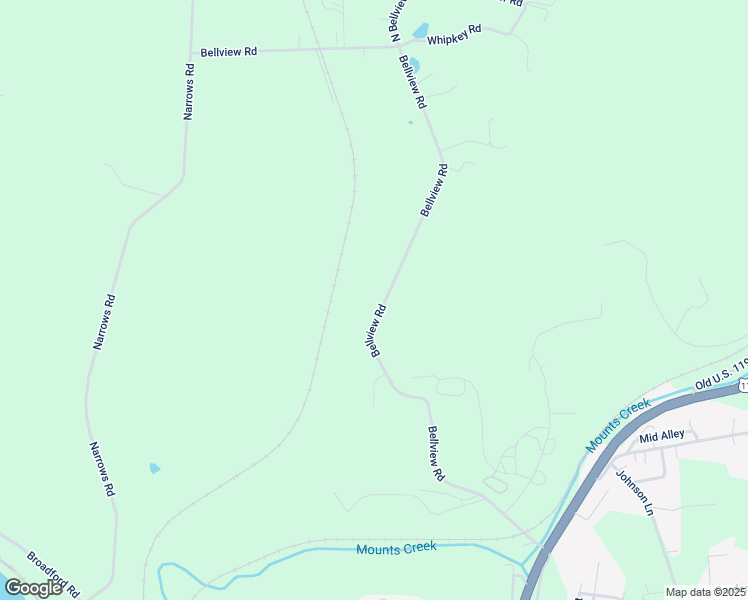 map of restaurants, bars, coffee shops, grocery stores, and more near 253 Bellview Road in Connellsville