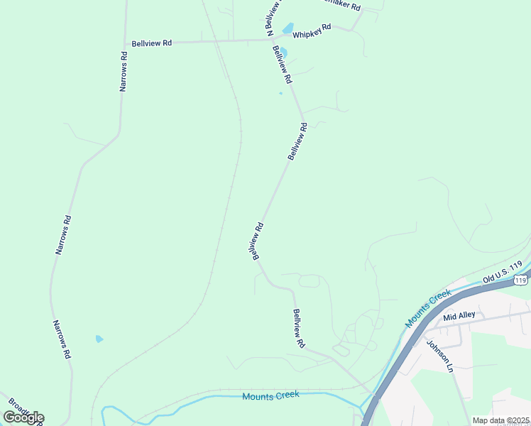 map of restaurants, bars, coffee shops, grocery stores, and more near 253 Bellview Road in Connellsville
