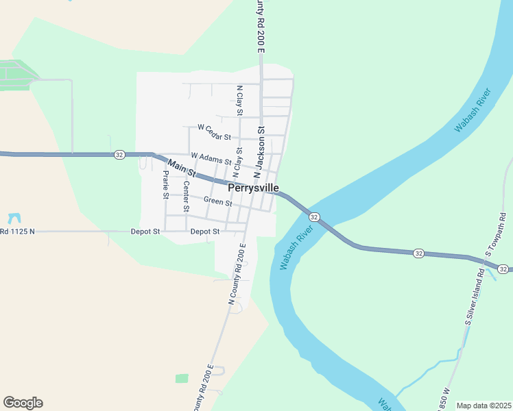 map of restaurants, bars, coffee shops, grocery stores, and more near 246 South Jackson Street in Perrysville