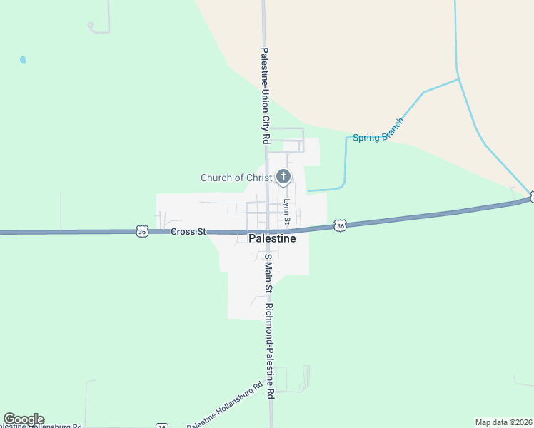 map of restaurants, bars, coffee shops, grocery stores, and more near in Palestine