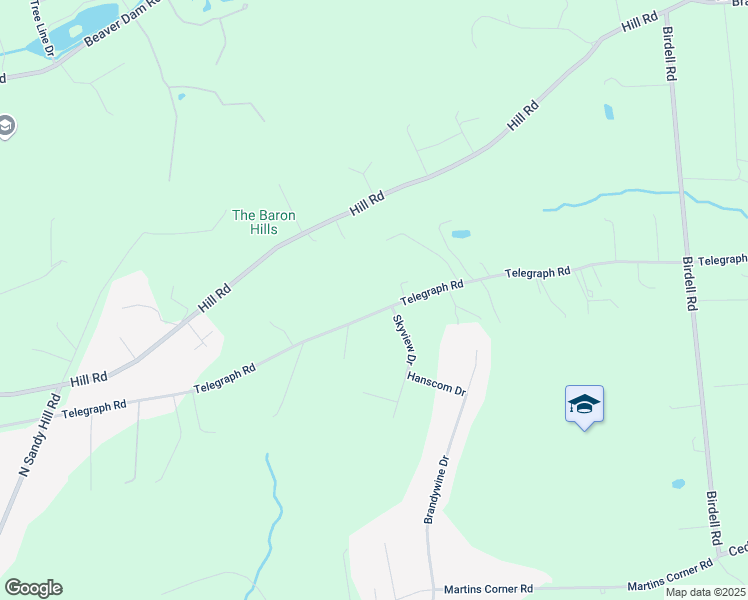 map of restaurants, bars, coffee shops, grocery stores, and more near 1085 Telegraph Road in Coatesville