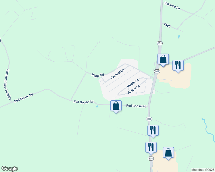 map of restaurants, bars, coffee shops, grocery stores, and more near 100-186 Rachael Lane in Somerset