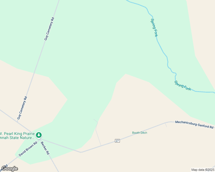 map of restaurants, bars, coffee shops, grocery stores, and more near 2375 County Highway 27 in Mechanicsburg