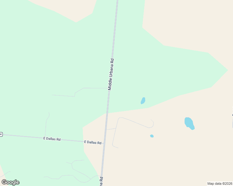 map of restaurants, bars, coffee shops, grocery stores, and more near 4172 Middle Urbana Road in Urbana