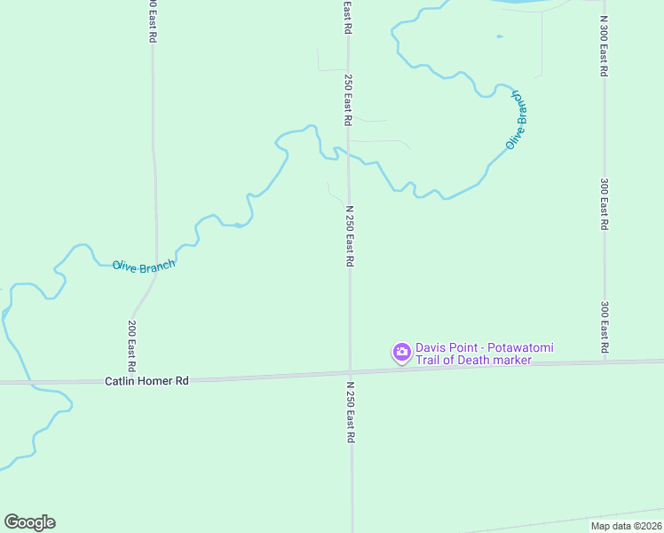 map of restaurants, bars, coffee shops, grocery stores, and more near 12800 North 250 East Road in Fairmount