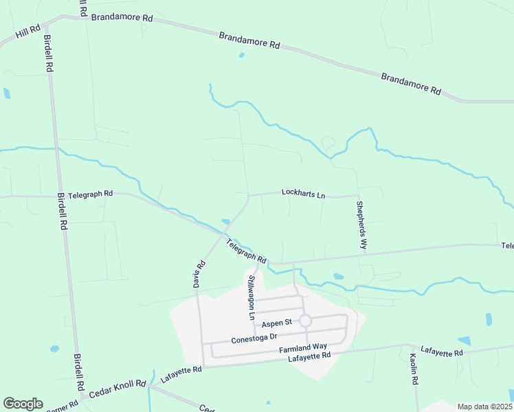 map of restaurants, bars, coffee shops, grocery stores, and more near 100 Lockharts Lane in Coatesville