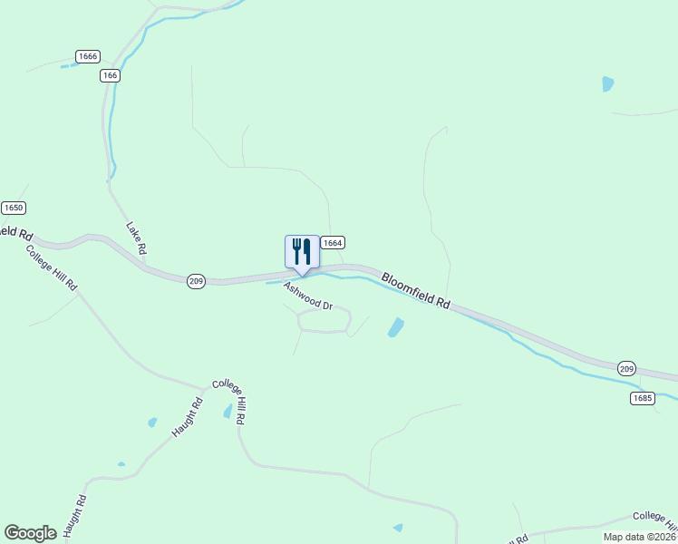 map of restaurants, bars, coffee shops, grocery stores, and more near 4542 Bloomfield Road in Cambridge