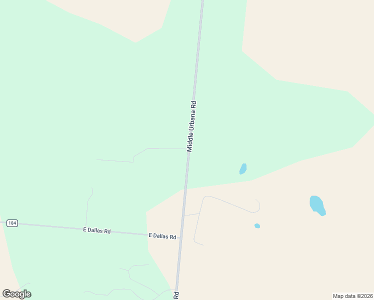 map of restaurants, bars, coffee shops, grocery stores, and more near 4172 Middle Urbana Rd in Urbana