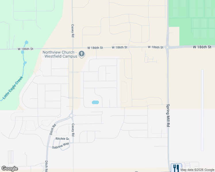 map of restaurants, bars, coffee shops, grocery stores, and more near 903 Rattlebox Lane in Westfield