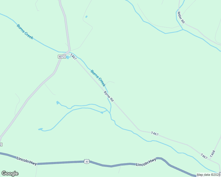 map of restaurants, bars, coffee shops, grocery stores, and more near 732 Byrne Road in Schellsburg