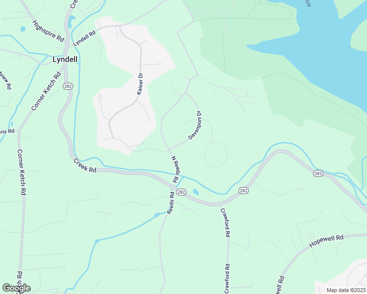 map of restaurants, bars, coffee shops, grocery stores, and more near 16 Davenport Drive in Downingtown