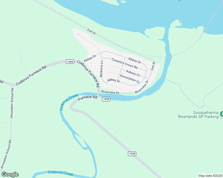 map of restaurants, bars, coffee shops, grocery stores, and more near 110 Burberry Lane in Mount Wolf