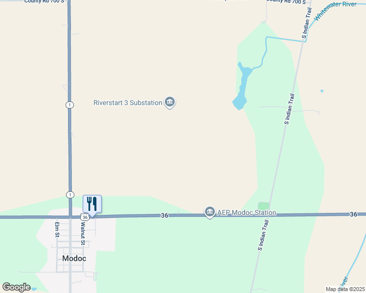 map of restaurants, bars, coffee shops, grocery stores, and more near in Modoc