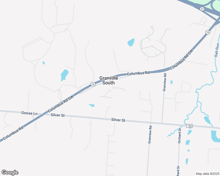 map of restaurants, bars, coffee shops, grocery stores, and more near 110 Country Lane in Granville