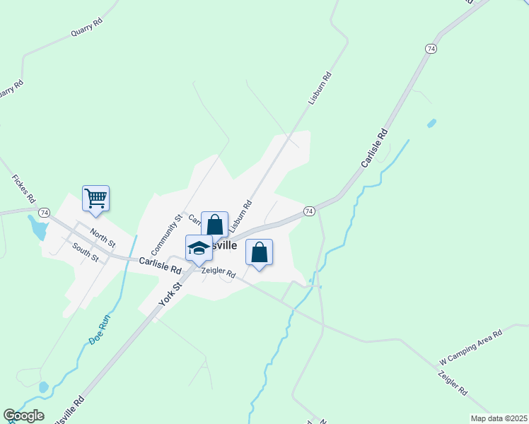 map of restaurants, bars, coffee shops, grocery stores, and more near 14 Fairmont Avenue in Wellsville