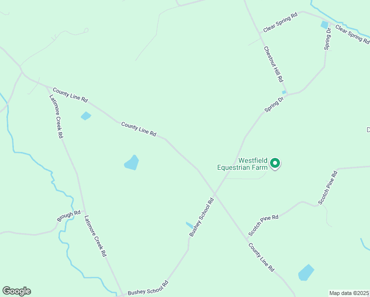 map of restaurants, bars, coffee shops, grocery stores, and more near 1315 County Line Road in York Springs