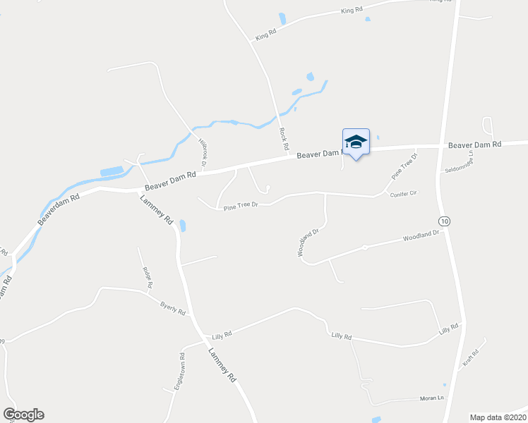 map of restaurants, bars, coffee shops, grocery stores, and more near 140 Pine Tree Drive in Honey Brook