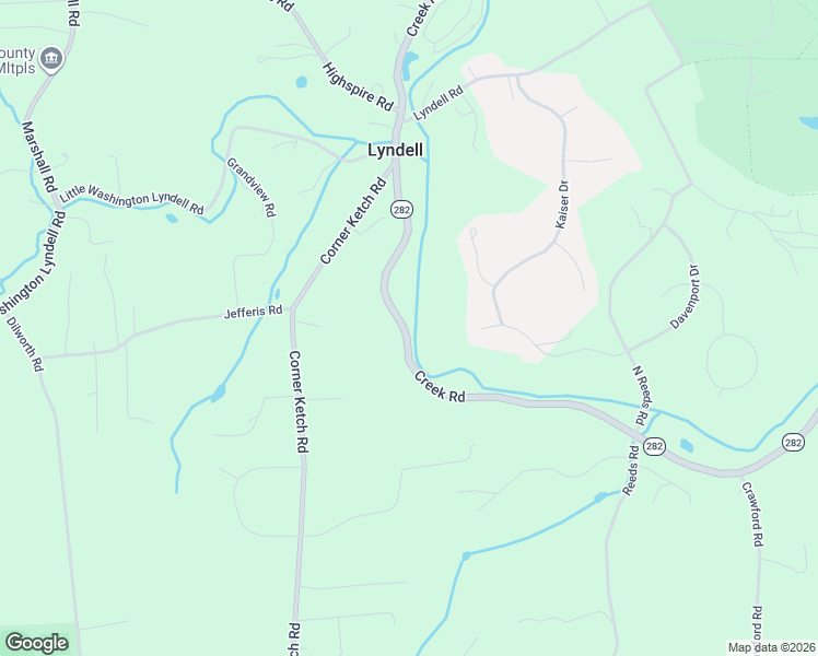 map of restaurants, bars, coffee shops, grocery stores, and more near 983 Creek Road in Downingtown